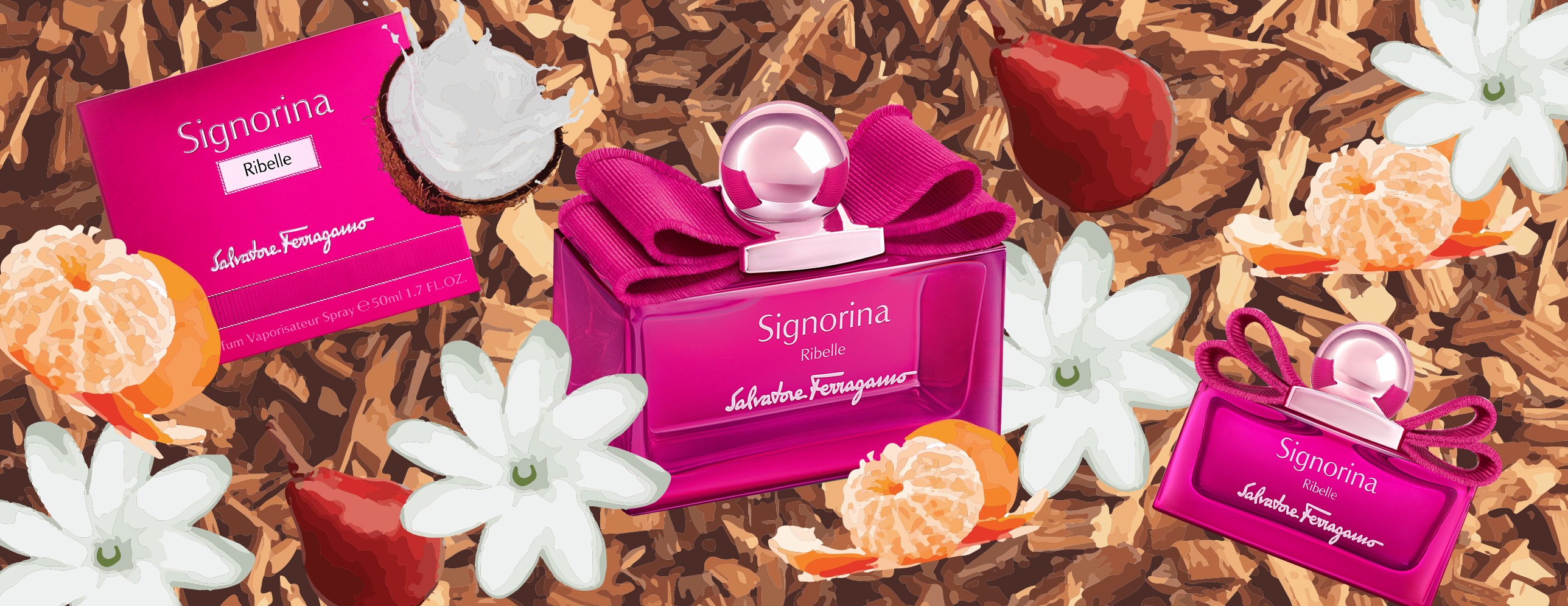น้ำหอมแท้แบ่งขาย Salvat0re Ferragam0 Signorina Ribelle EDP