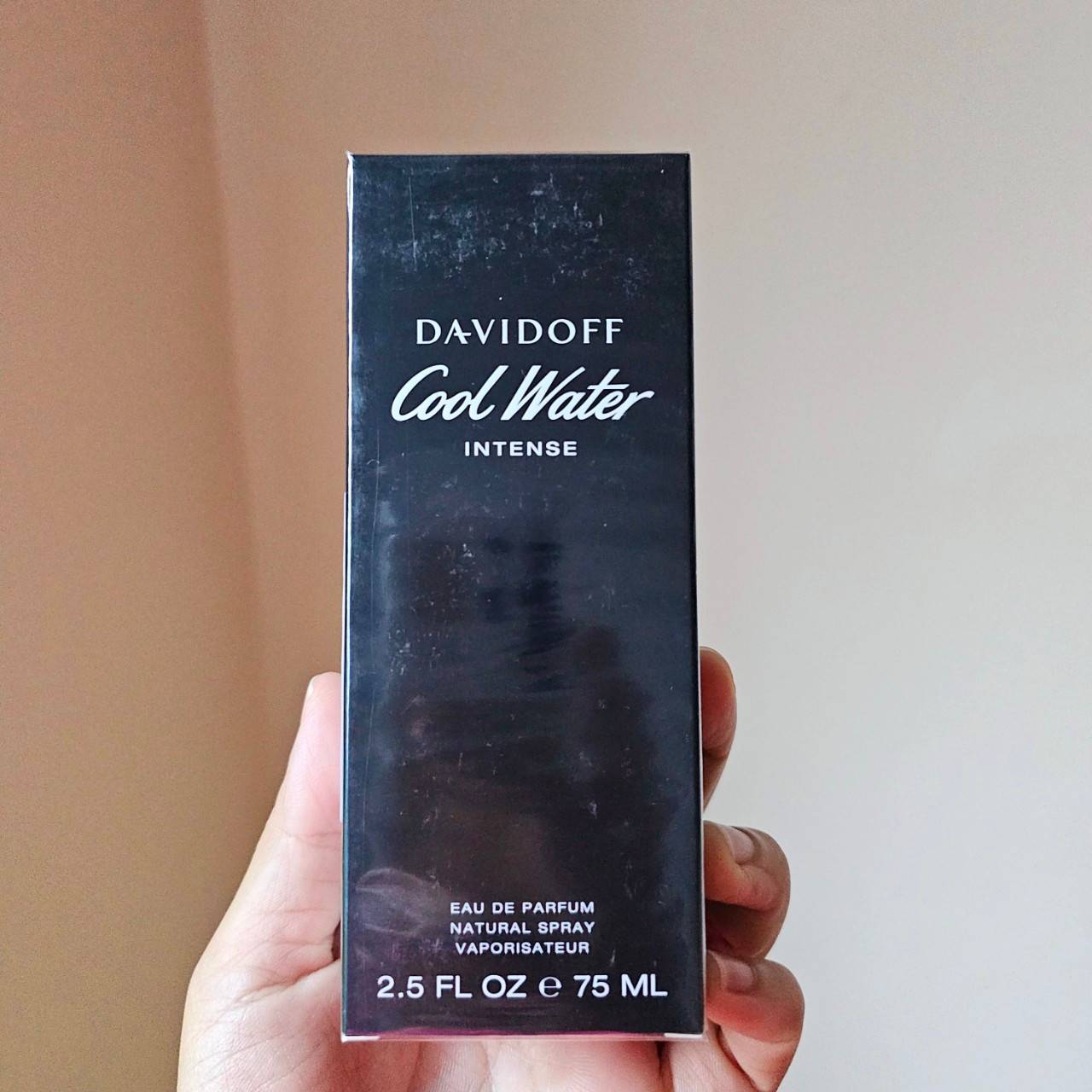 น้ำหอมแท้ Davidoff cool water intense 75ml. กล่องซีล