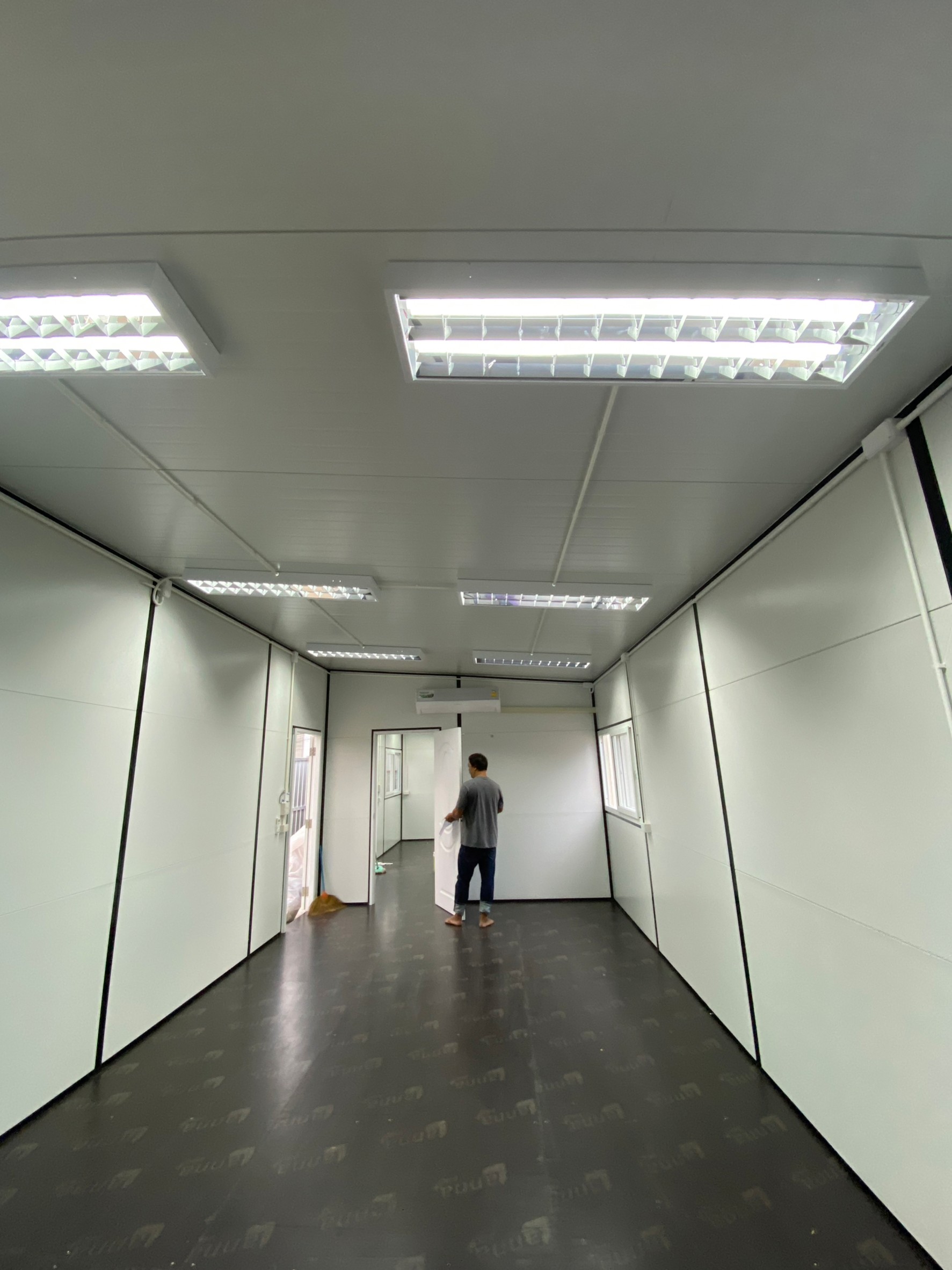 ออฟฟิศสำเร็จรูป ไซต์ออฟฟิศ ขนาด 3.60x12.36 เมตร บางพลัด