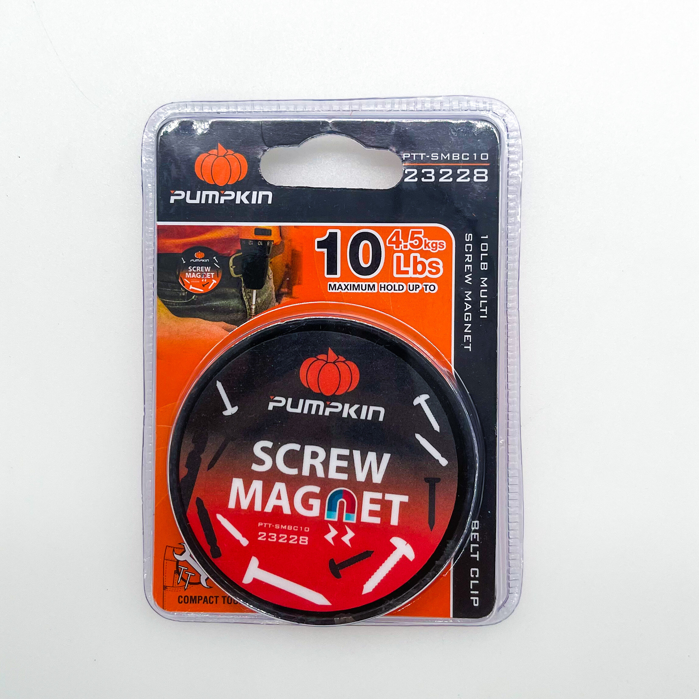 PUMPKIN 23228 แม่เหล็กเอนกประสงค์ แบบหนีบเข็มขัด PTT-SMBC10 พัมคิน (อัน)