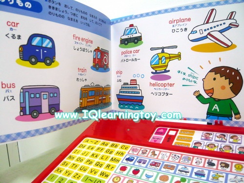 หนังสือกดมีเสียง Sounds book สอน ABC และศัพท์ 9 หมวดพื้นฐานสำหรับเด็ก นำเข้าจากญี่ปุ่น โดยเสียงพูดจะเป็นสำเนียงภาษาอังกฤษจากเจ้าของภาษาค่ะ*(จัดส่งฟรี)