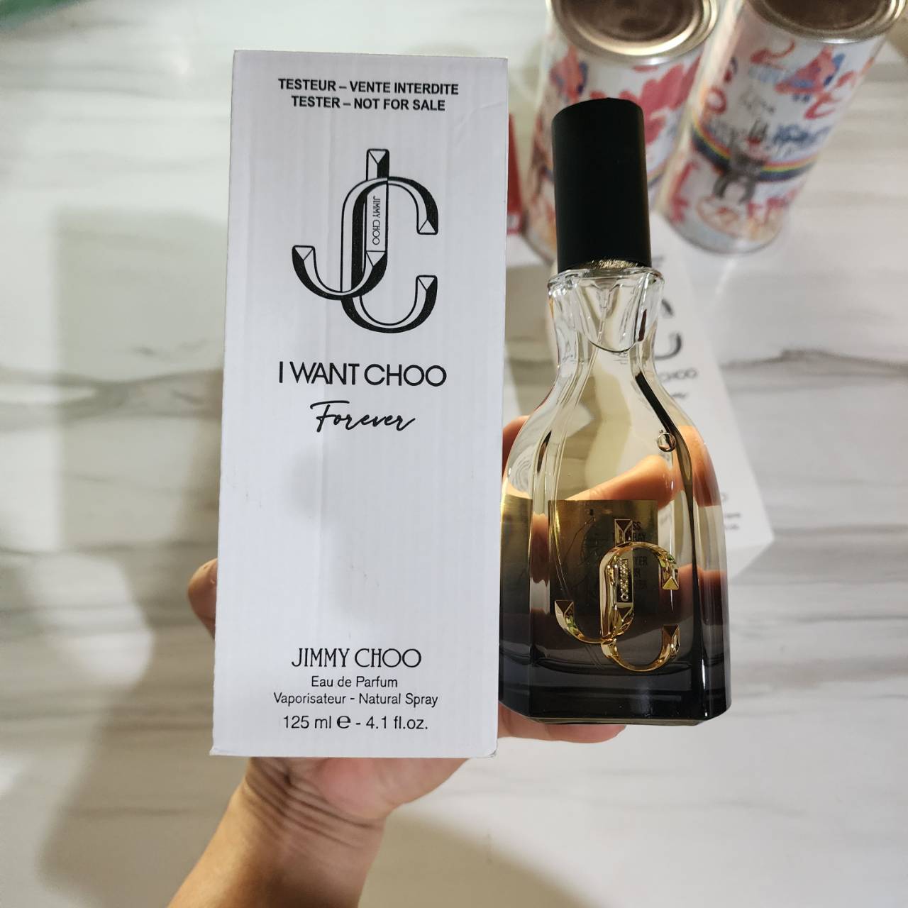 น้ำหอมแท้ Jimmy Choo I Want Choo Forever EDP 125ml กล่องเทสเตอร์