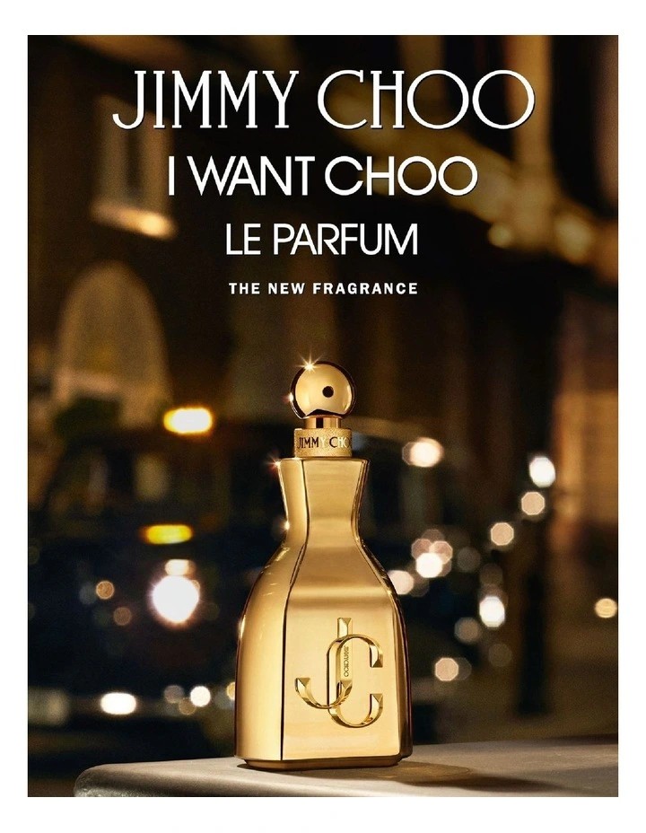 น้ำหอมแท้ Jimmy Choo I Want Choo Le Parfum 100ml กล่องซีล