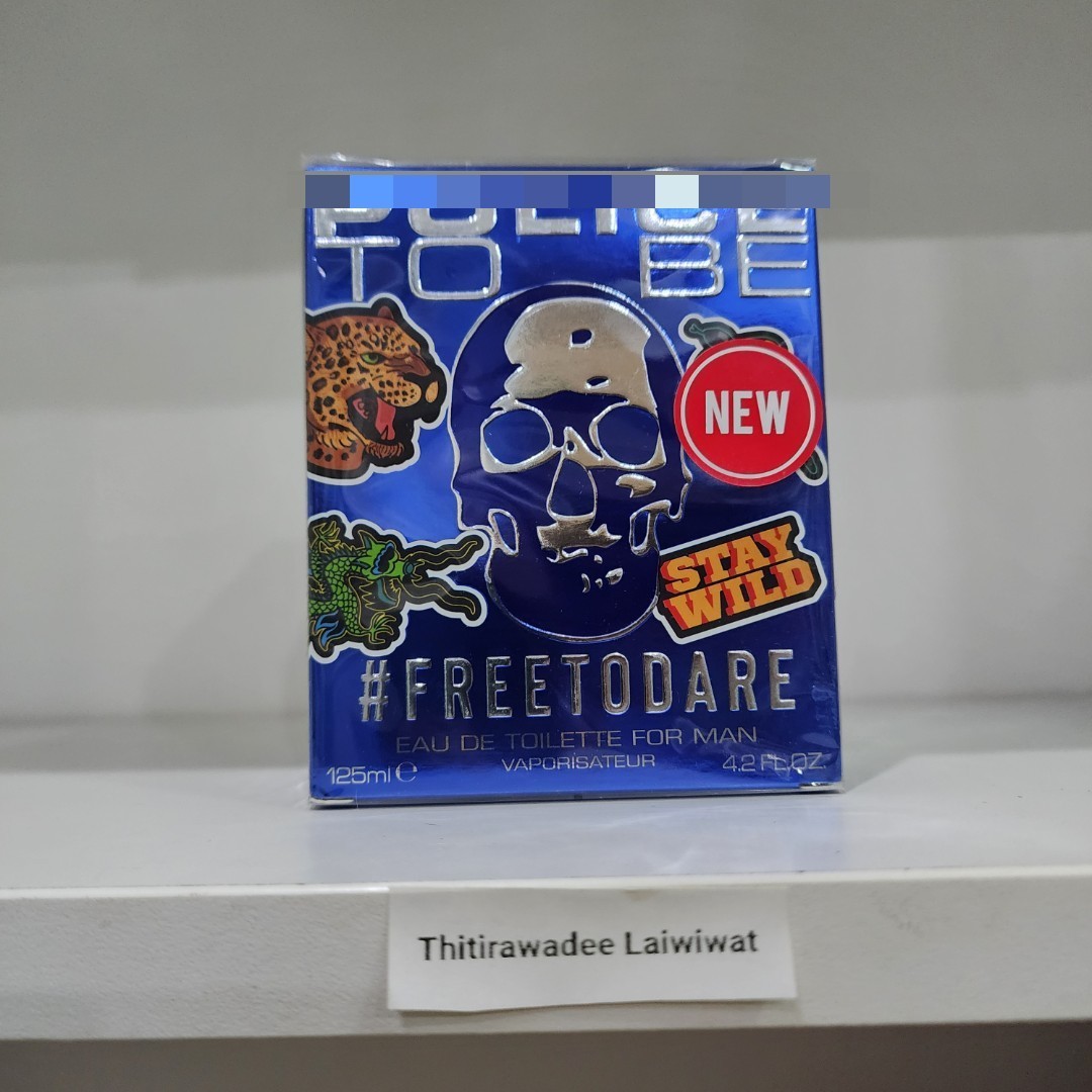 น้ำหอมแท้ Police To Be Freetodare Men EDT(ผช.) ขวด 125ml กล่องซีล