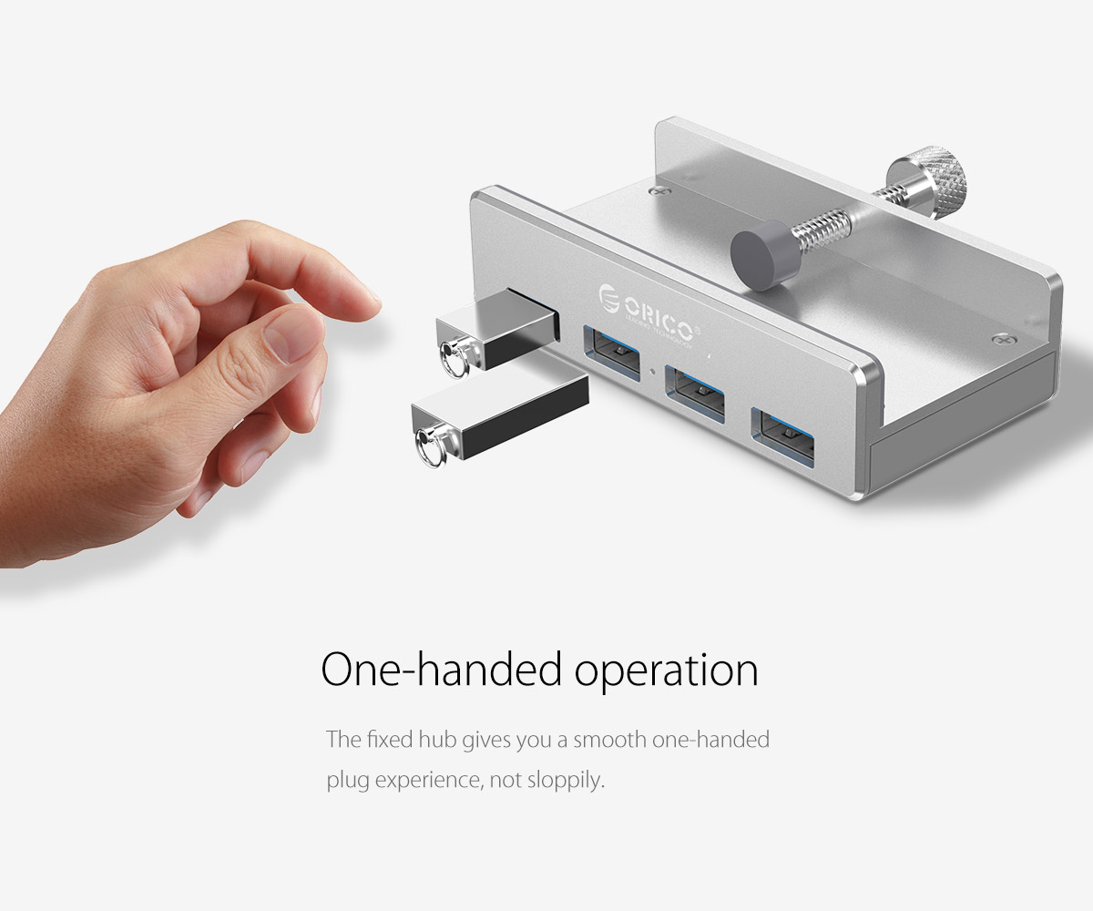 ORICO MH4PU USB3.0 Clip-type HUB