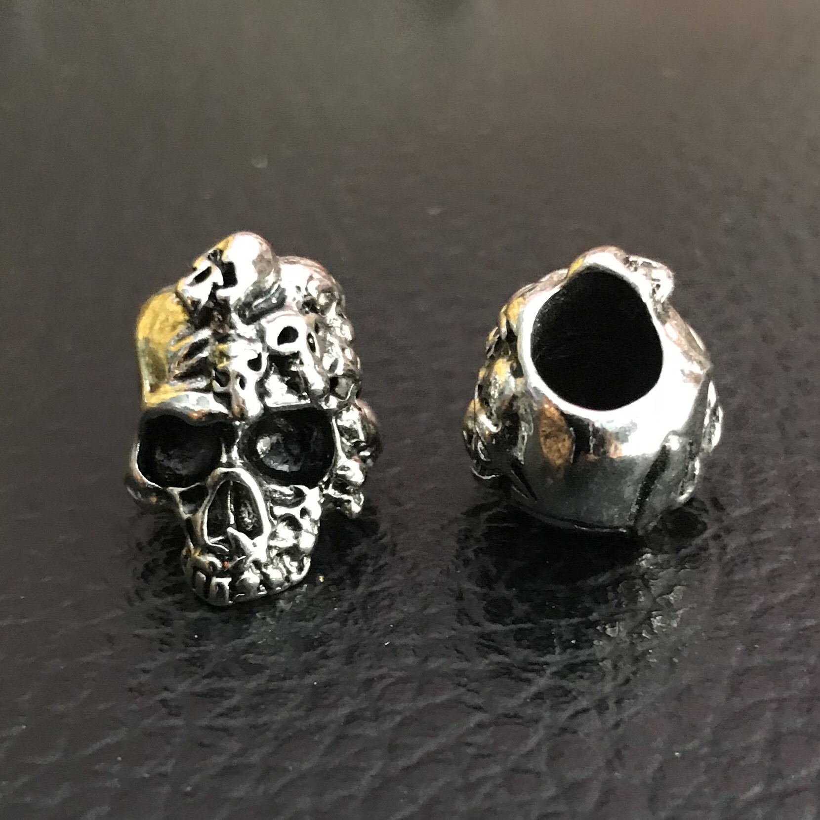 หัวกระโหลก V.2 - สำหรับร้อยสาย lanyard,paracord