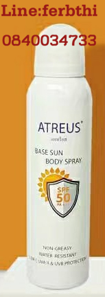 ATREUS base sun body spray SPF50