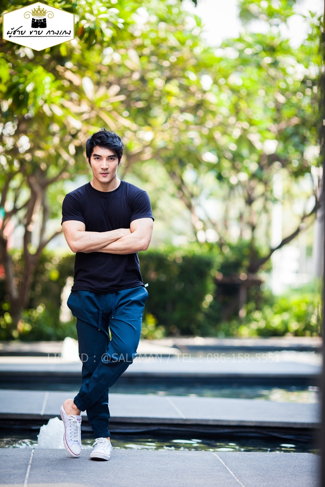 กางเกง jogger JG 608 น้ำเงินเข้ม