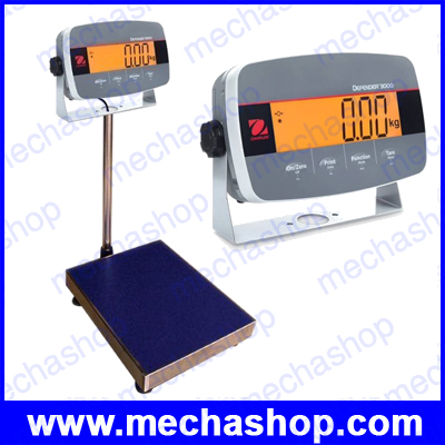 เครื่องชั่งดิจิตอล เครื่องชั่งน้ำหนักดิจิตอลแบบตั้งพื้น โครงสร้างเหล็ก ชั่งได้ 30Kg/5g, 60Kg/20g, 150Kg/50g, 300Kg/50g, 500Kg/50g, 1000Kg/100g ยี่ห้อ OHAUS รุ่น I-DT33P (อเมริกา)