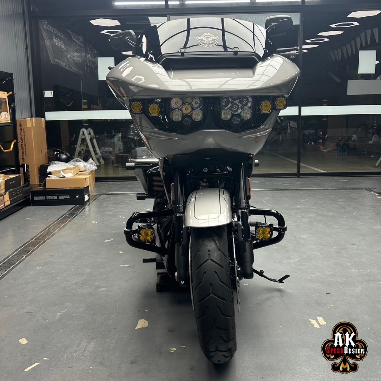 < set 2 > AK SPEED DESIGN 2023.5-2024 Road Glide Baja Designs LP6 Lighting Combo Kit