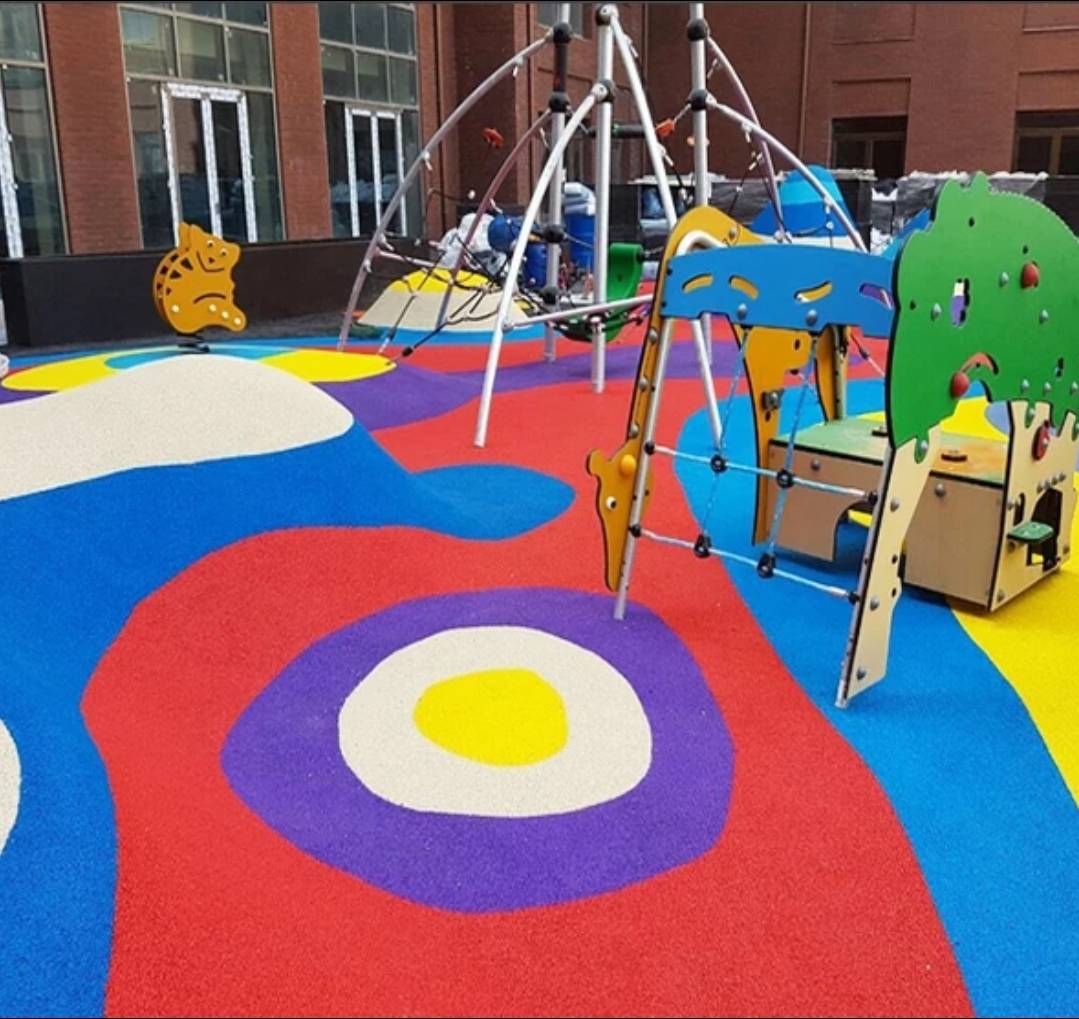 พื้นยางepdm พื้นยางสนามเด็กเล่น พื้นลู่วิ่ง หนา13mm