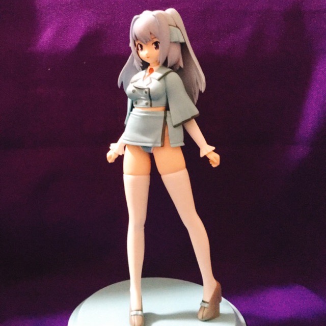 MOBILE SUIT GUNDAM 0083 CARD BUILDER DX GIRL VOL.2 PRE-PAINTED PVC FIGURE: FIGURE A (No Box)