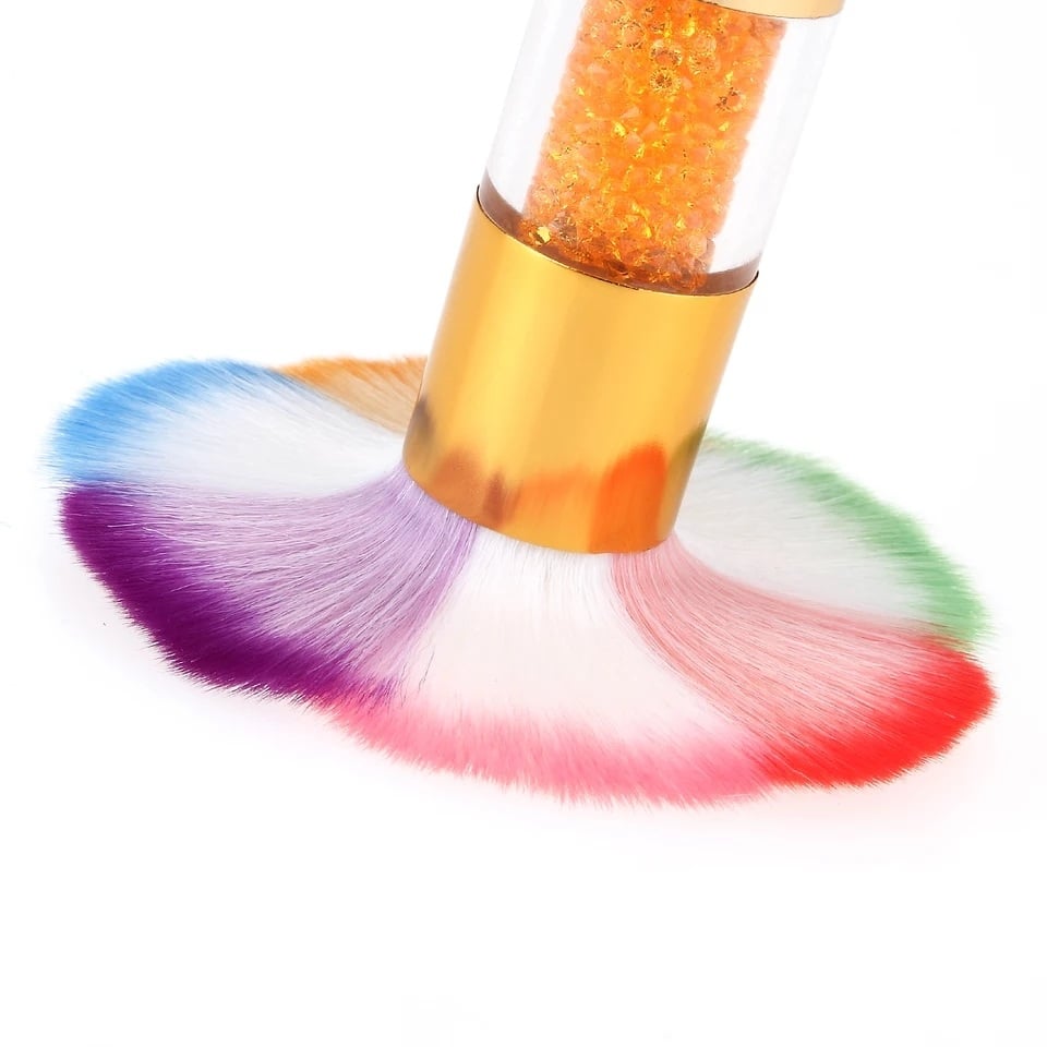 แปรงปัดฝุ่น ปัดเศษเล็บ ขนนุ่ม ด้ามจับสวยงาม