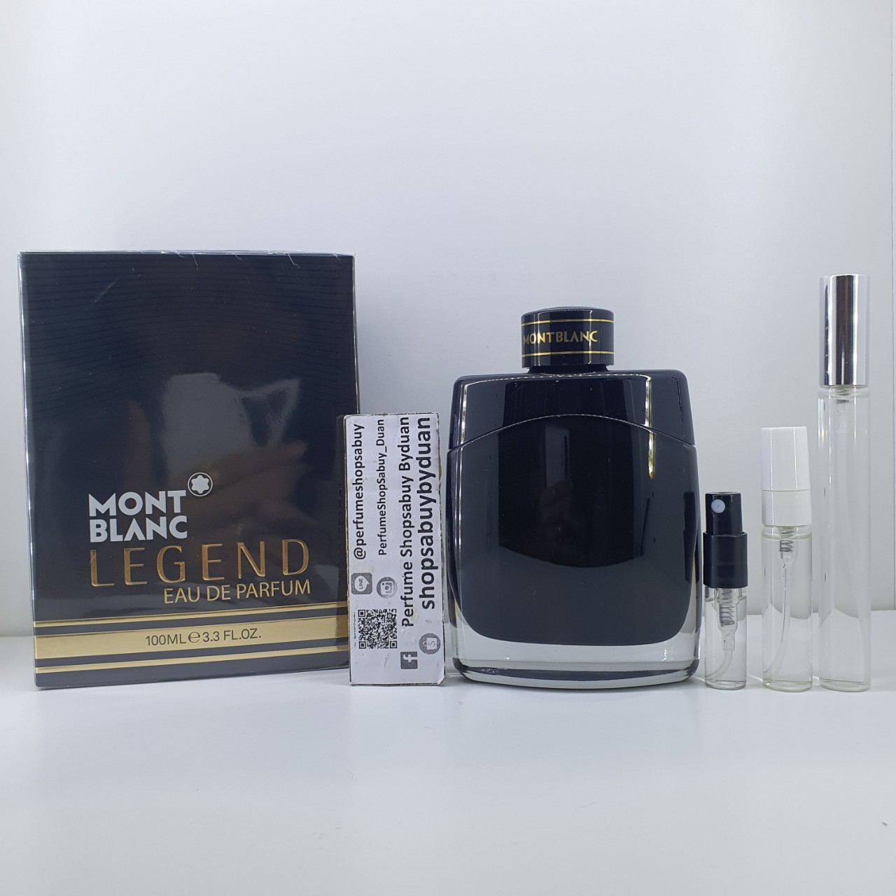น้ำหอมแท้แบ่งขาย MontBlanc Legend EDP💕Travel Size #แบบทดลอง