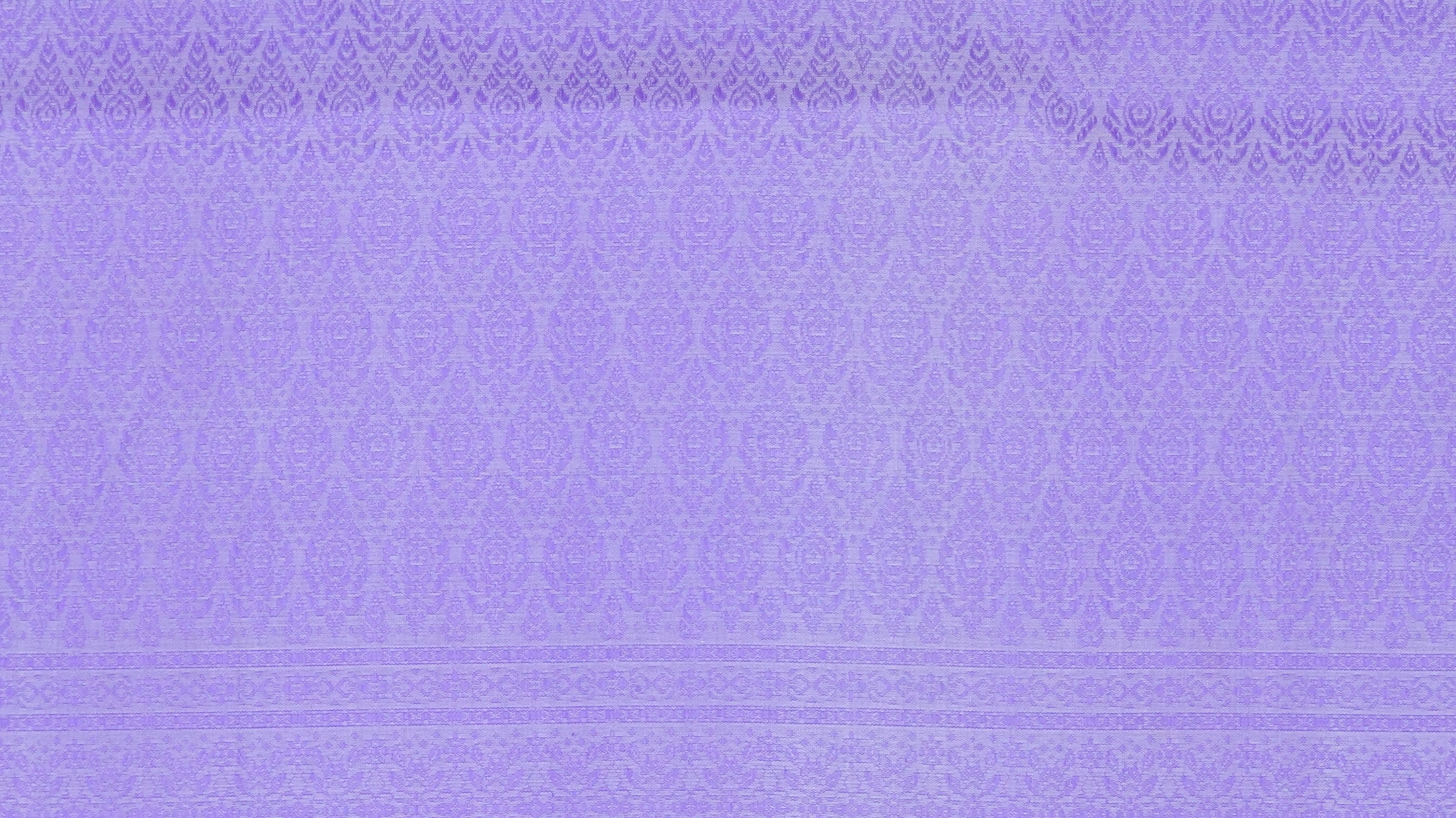 (ผ้าชุด)ไหมยกดอกสุรินทร์ ขนาด 1x4เมตร (ลาย 2เมตร+สีพื้น 2เมตร) สีม่วง รหัส N10-ME-66-0822676