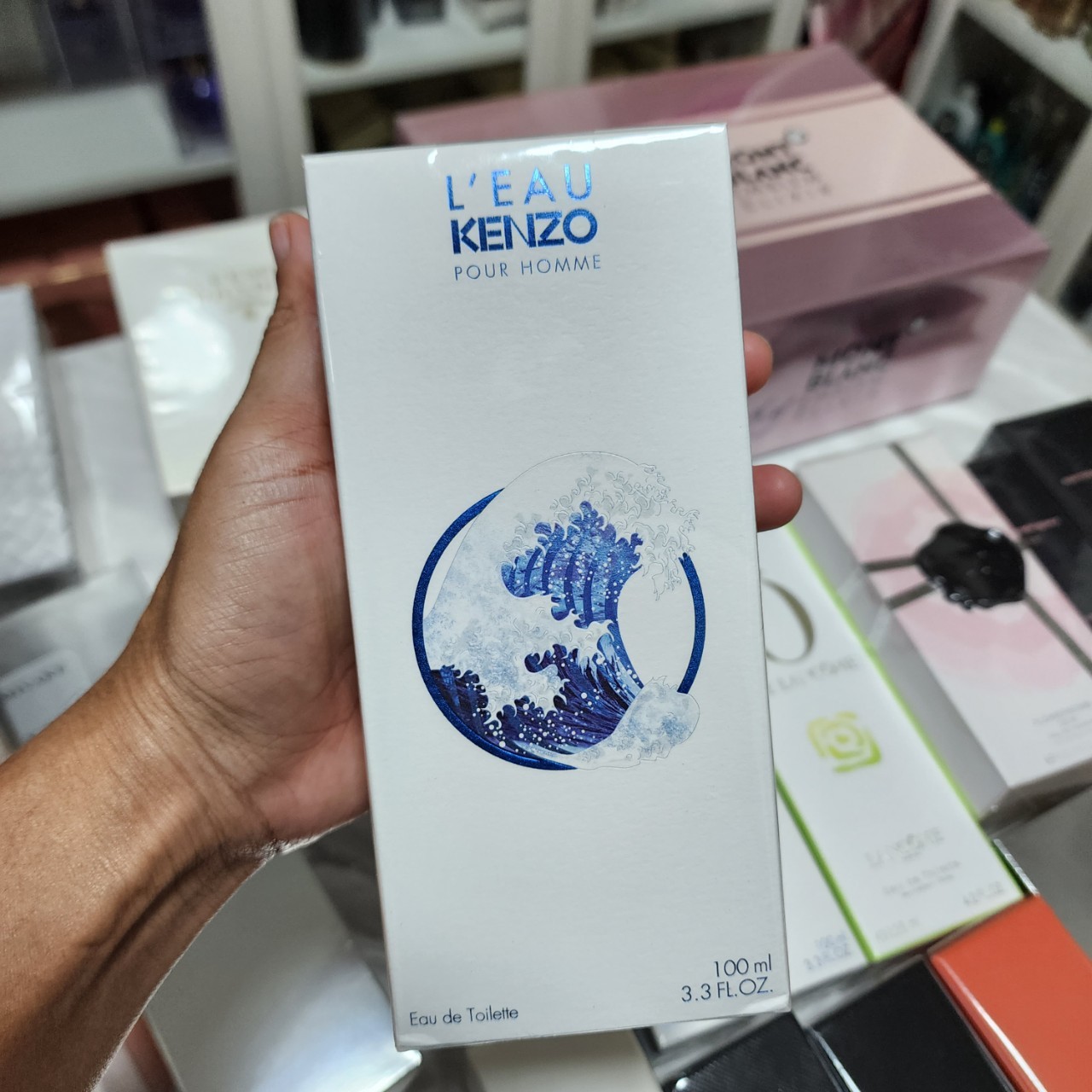 น้ำหอมแท้ Kenzo L' Eau Par Kenzo Pour Homme EDT 100ml กล่องซีล