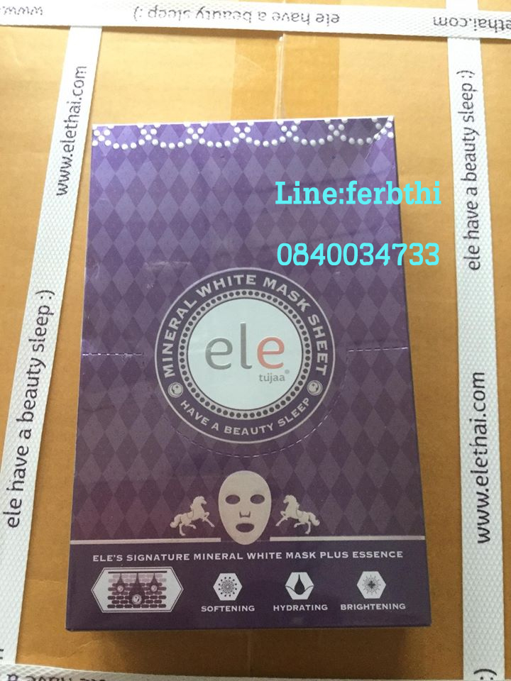 ELE MINERAL WHITE MASK SHEET