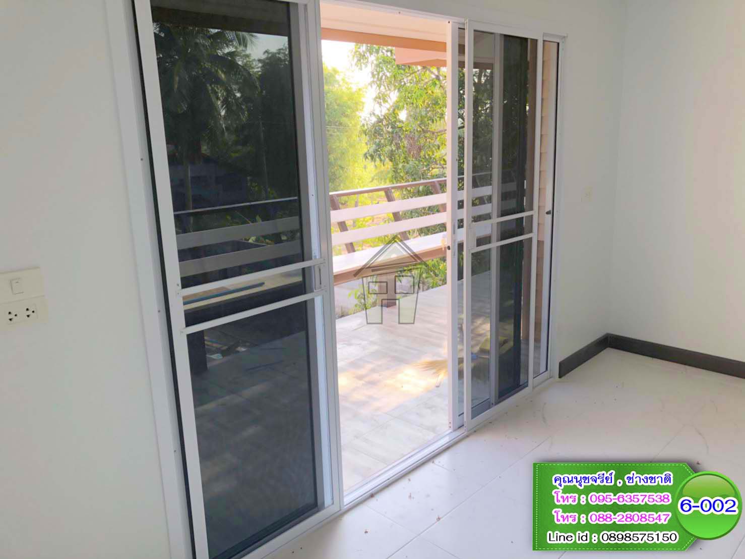 6-002 บ้านน็อคดาวน์ - บ้านหลังใหญ่ - ทรงจั่วมุกซ้อน