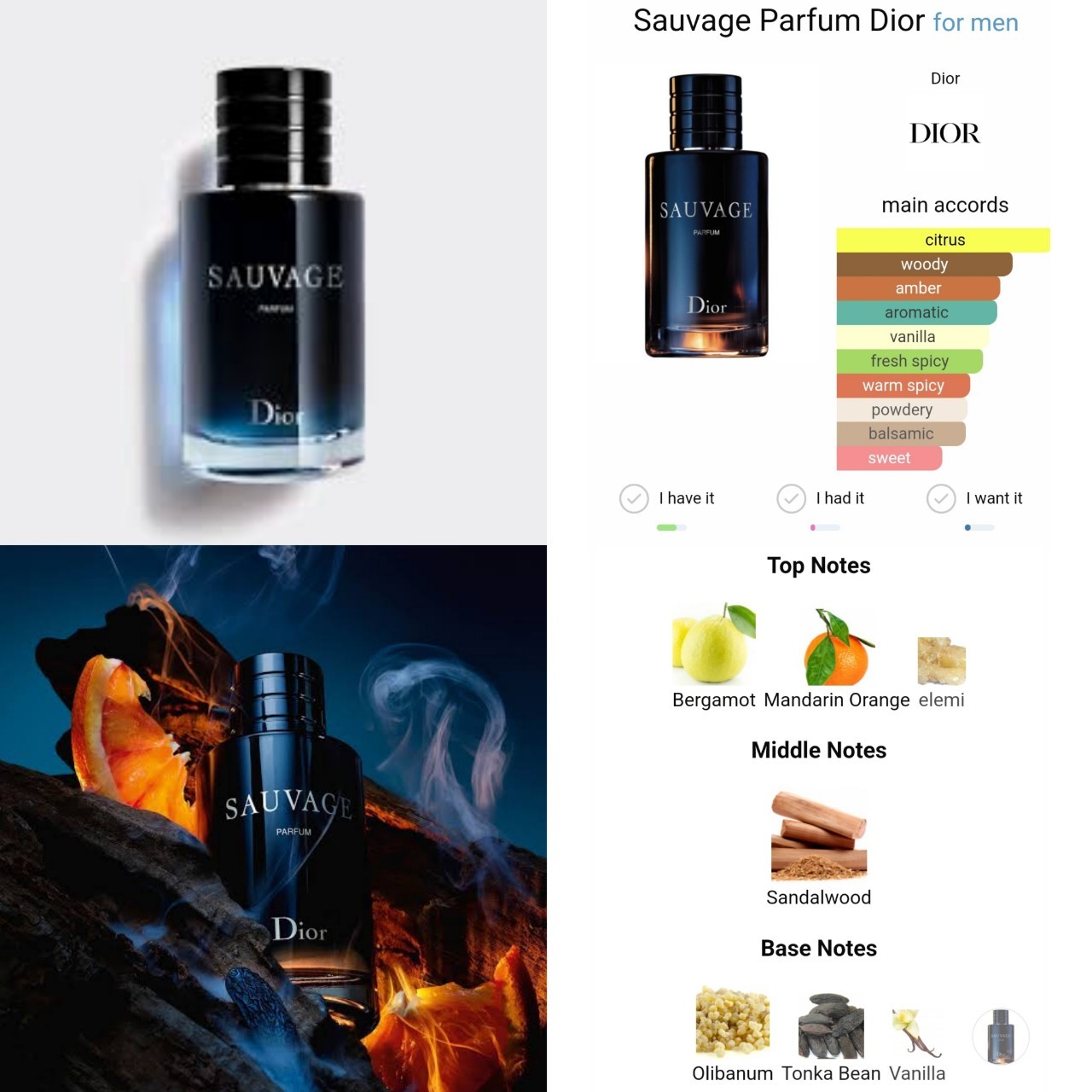 น้ำหอมแท้แบ่งขาย Christian Dior Sauvage Parfum 💕Travel Size แบบทดลอง