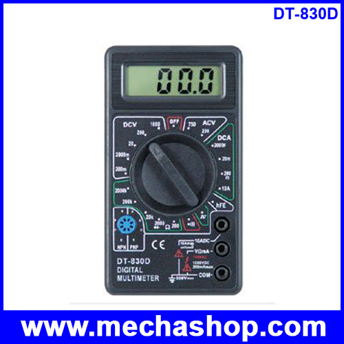 ดิจิตอล มัลติมิเตอร์ DT-830D Digital Multimeter AC/DC OHM Voltmeter