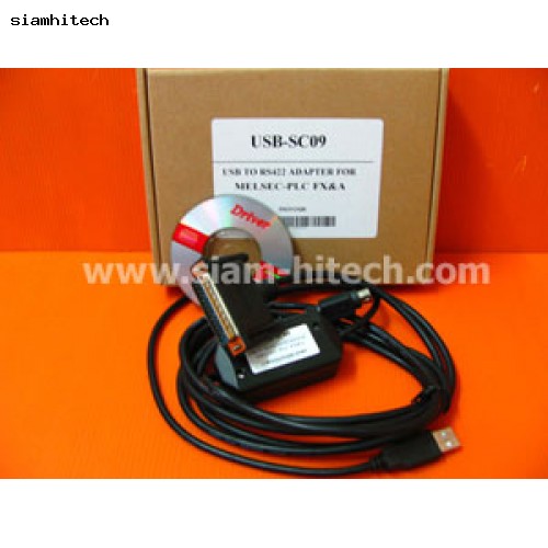 สายลิ้งค์ PLC Mitsubishi รุ่น USB-SC09 หัวแบบ USB ใช้กับรุ่น FX Series และA serie (ใหม่)