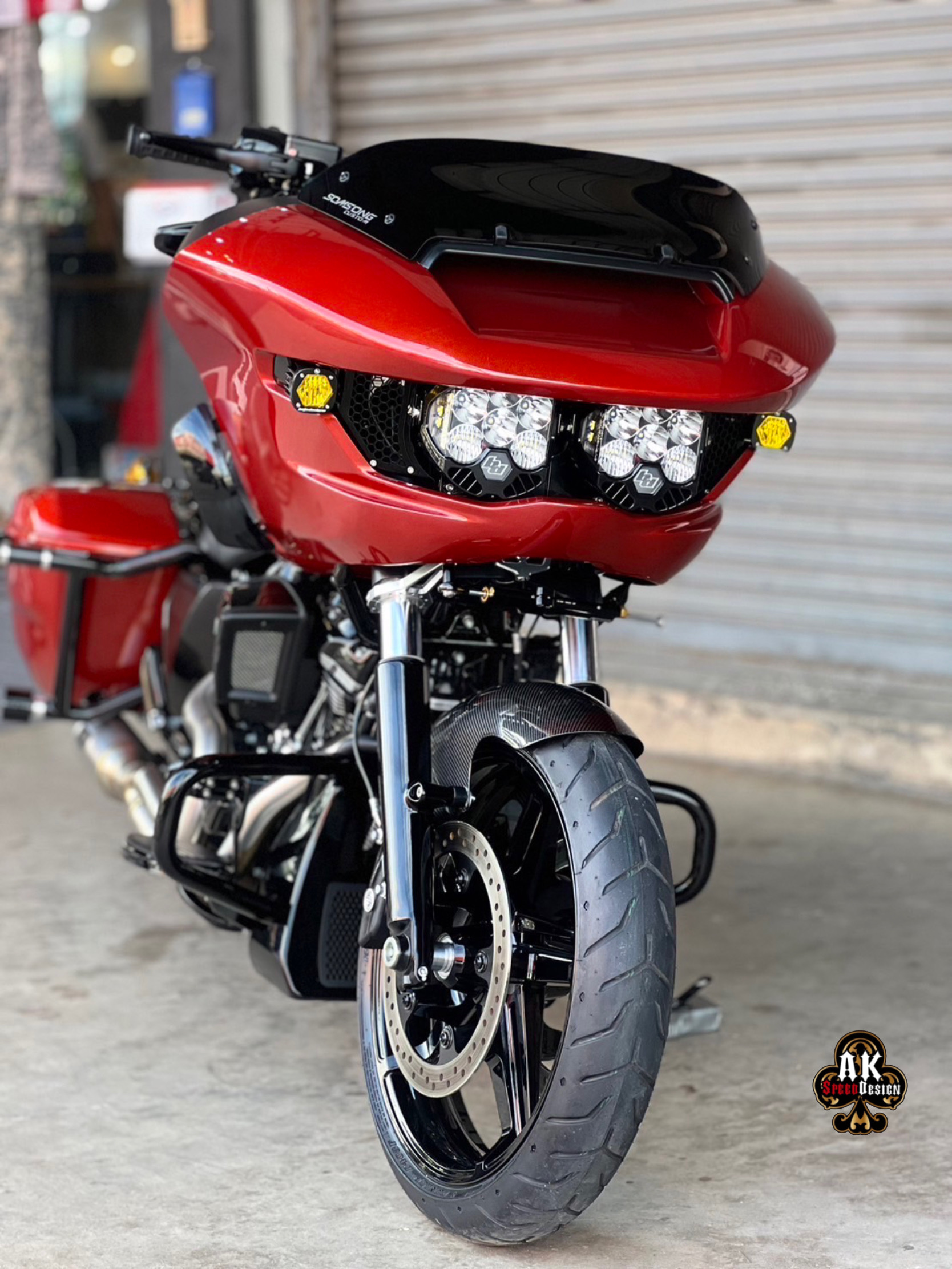 < set 1 > AK SPEED DESIGN 2023.5-2024 Road Glide Baja Designs LP6 Lighting Combo Kit