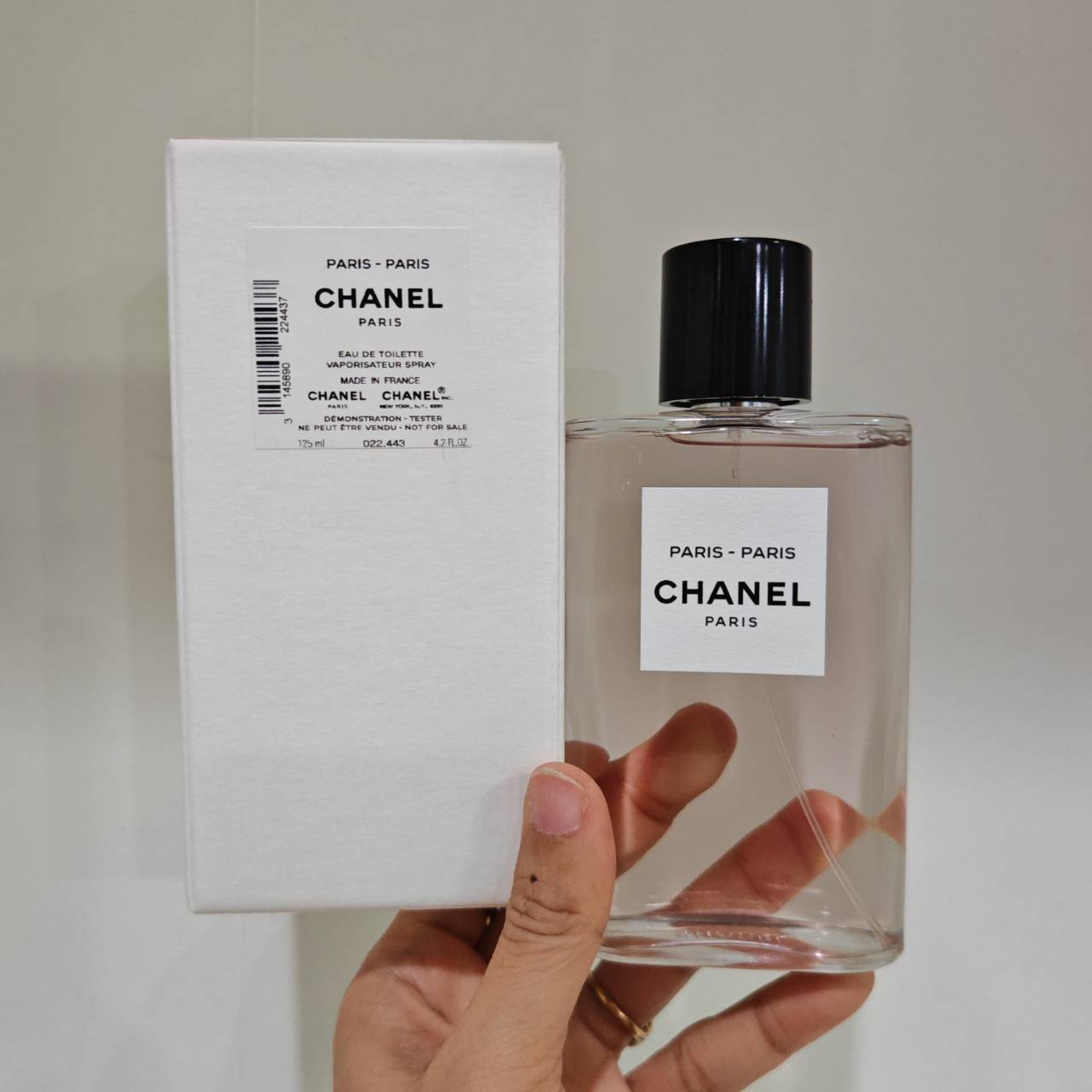น้ำหอม Chanel Paris – Paris LES EAUX DE CHANEL - EAU DE TOILETTE SPRAY 125ml กล่องเทสเตอร์
