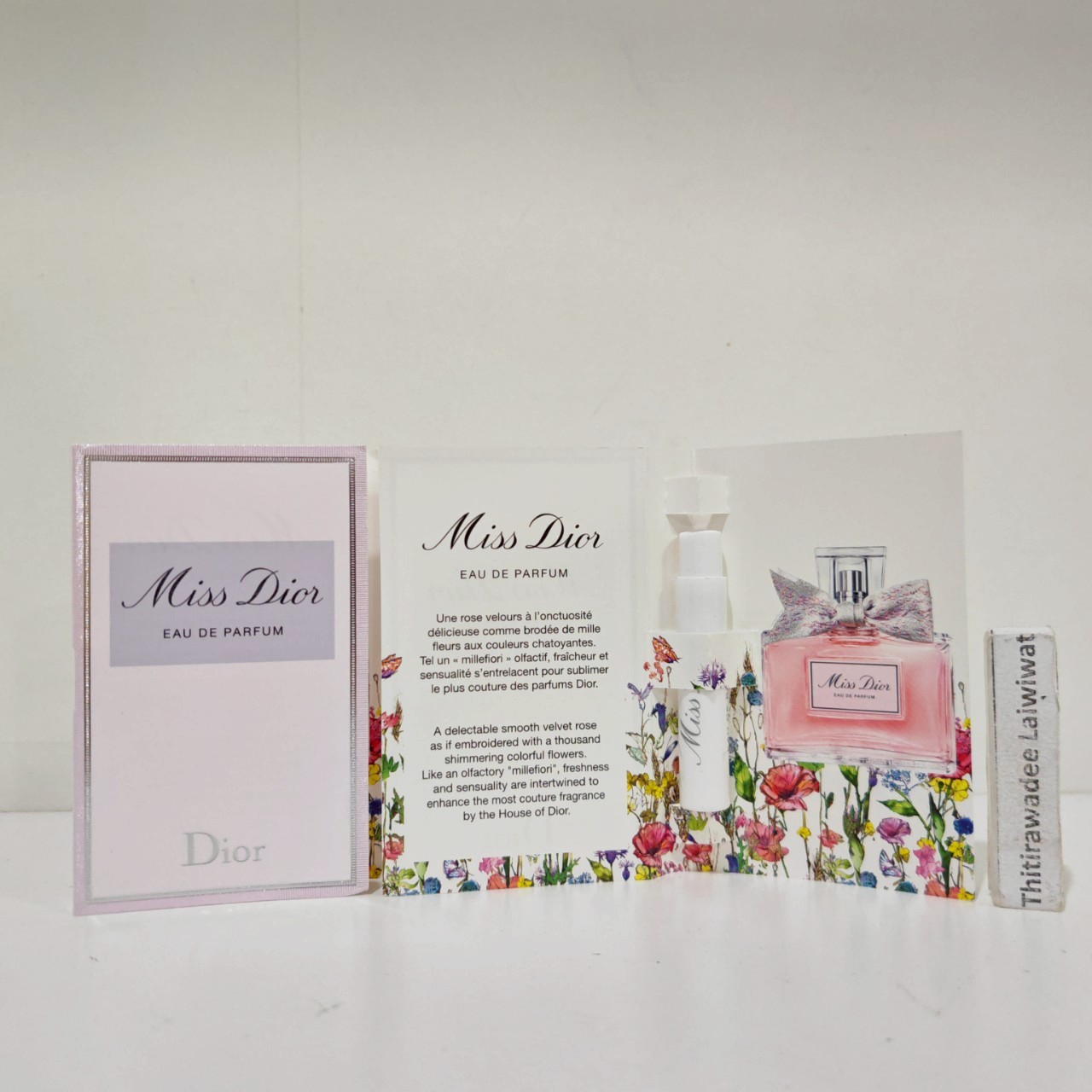น้ำหอมไวออลหลอดทดลอง Dior Miss Dior Eau de Parfum (2021) 1ml Spray Sample Vial แบบหลอดทดลอง น้ำหอมไวออลแบบหลอด