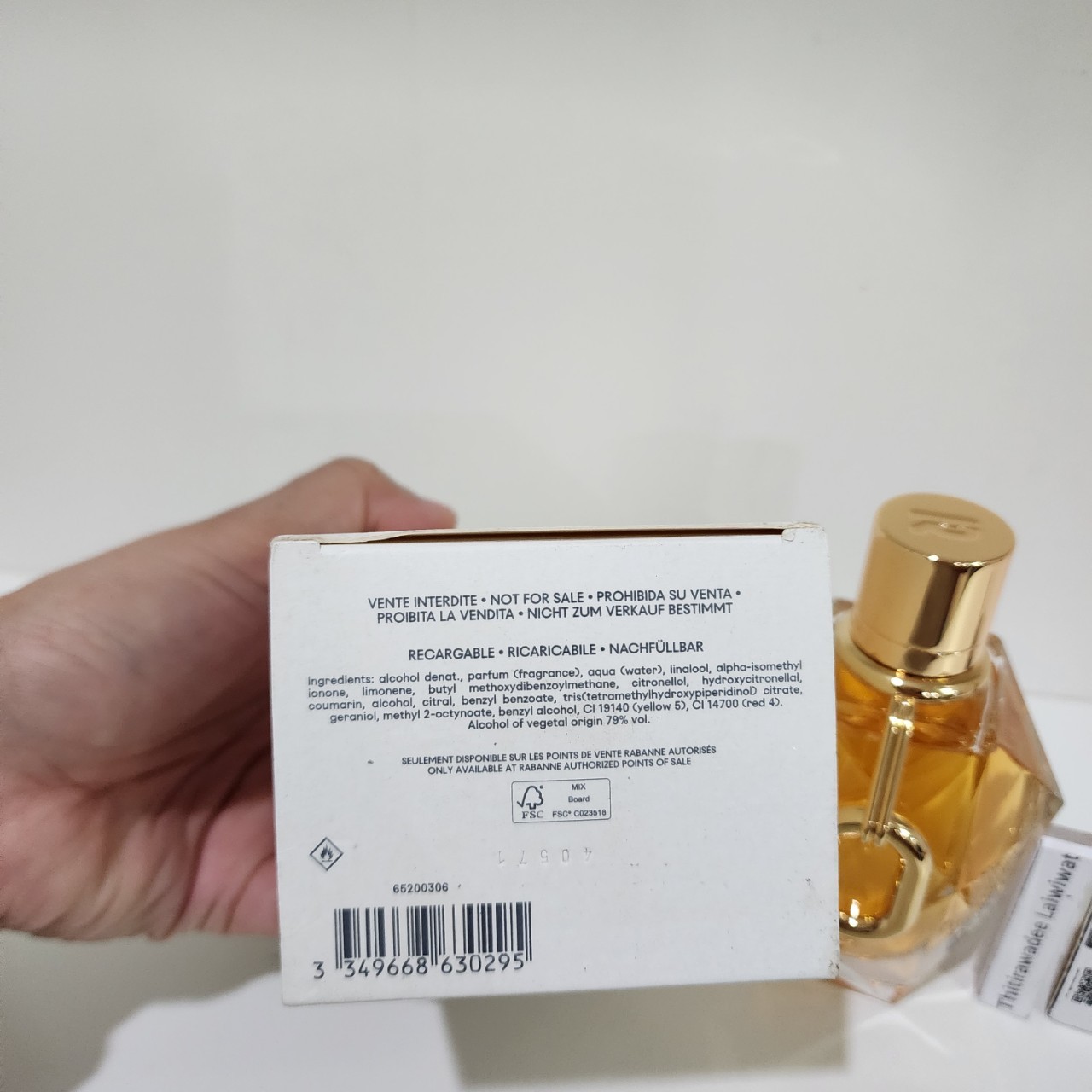 น้ำหอมแท้แบ่งขาย Paco Rabanne Million Gold EDP 💦แบ่ง 💕Travel Size #แบบทดลอง