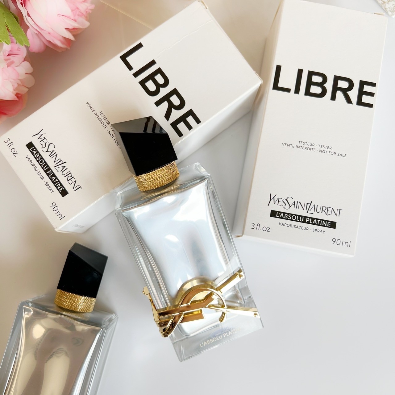 น้ำหอมแท้ YSL LIBRE L'Absolu Platine EDP 90 ml Tester