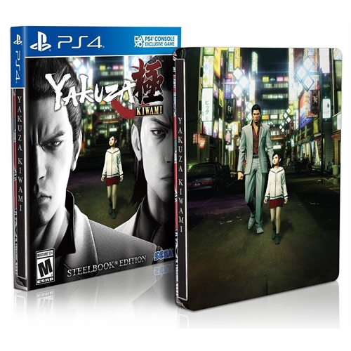 PS4: Yakuza Kiwami - Steelbook Edition (Z All) [ส่งฟรี EMS]
