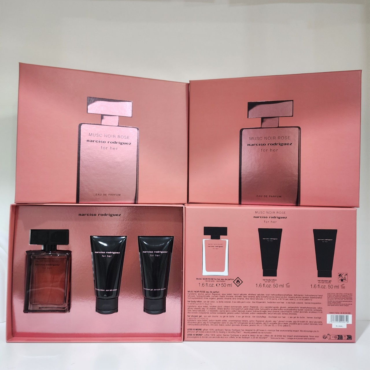 น้ำหอมแท้ Narciso Rodriguez Narciso Musc Noir Rose EDP Set