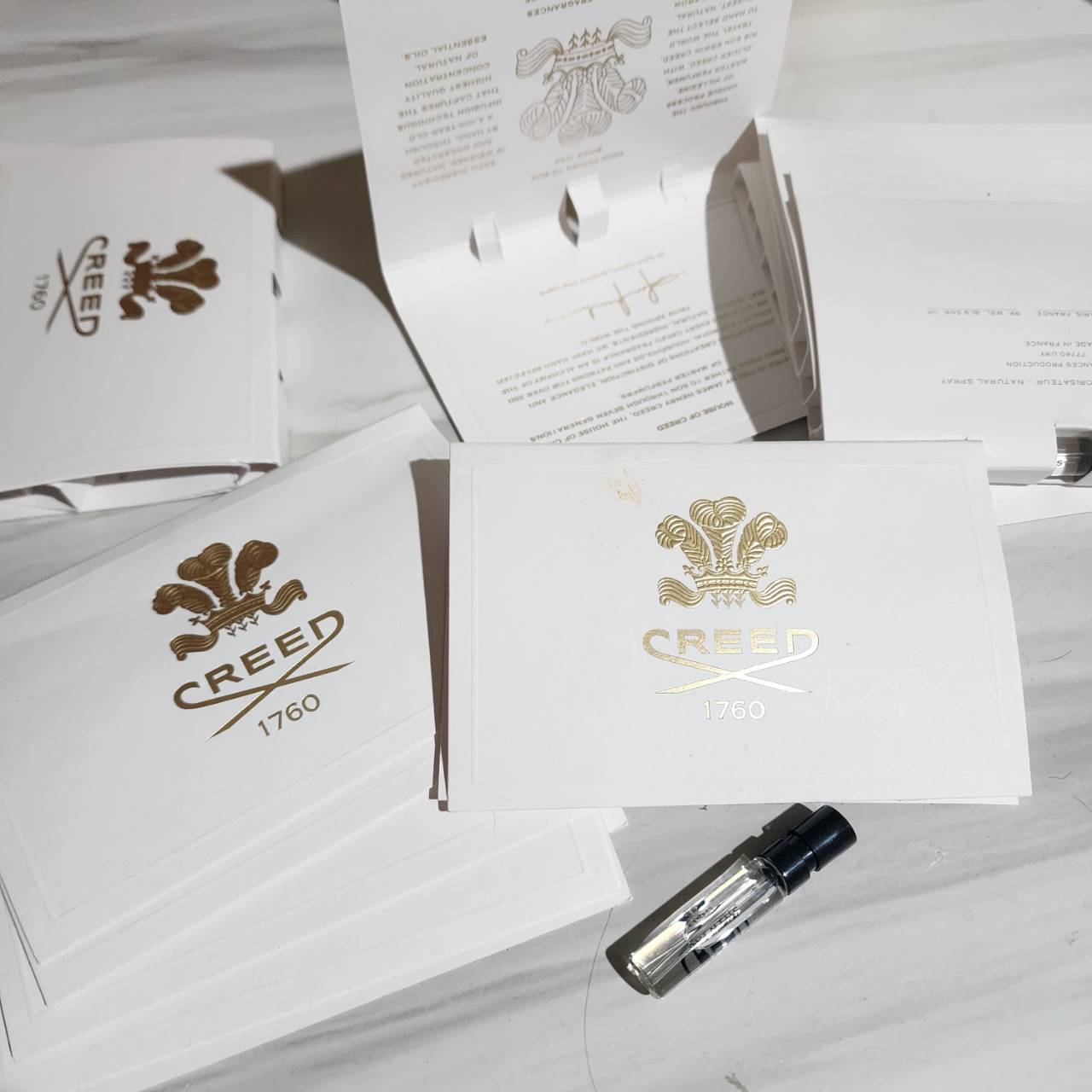 น้ำหอมไวออลหลอดทดลอง Creed Aventus 2ml Spray Sample Vial แบบหลอดทดลอง น้ำหอมไวออลแบบหลอด