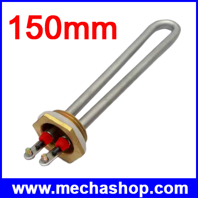 ฮีตเตอร์ทำความร้อน ฮีตเตอร์ต้มน้ำ 1นิ้ว Electric Heating Element for Boiler Heater Water Dispenser DN25/32mm Heater 110V/220V Heaters 1000W