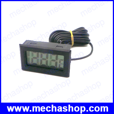 เครื่องวัดอุณหภูมิ -10°C ~ 110°C Thermometer Temperature Gauge Meter Digital LCD Monitor สายยาว 2 เมตร