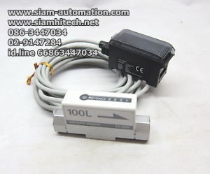 Air Flow Sensor ยี่ห้อ Keyence รุ่น FD-V40A พร้อมหัวเซ็นเซอร์ FD-P05 / FD-A100
