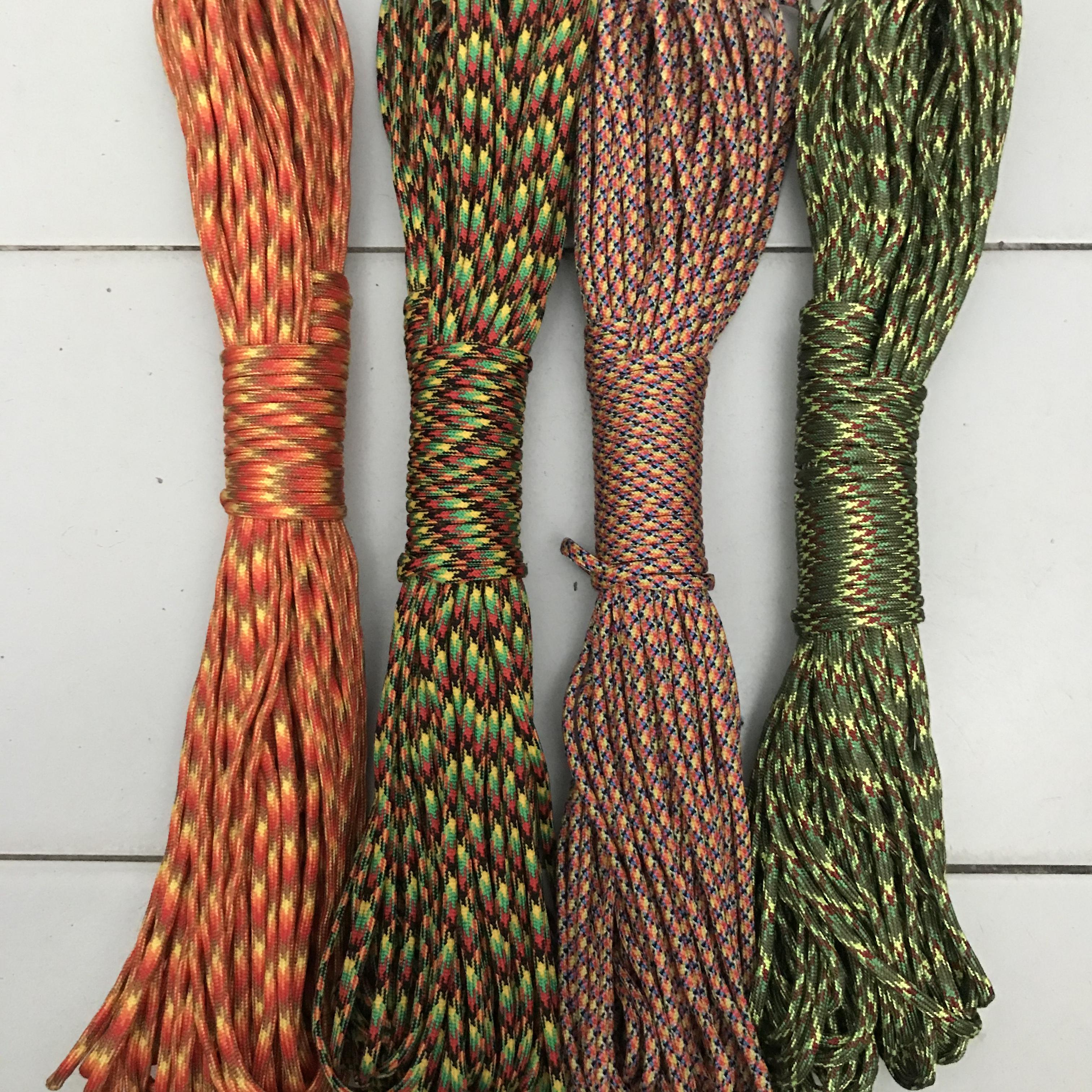 เชือก paracord 550 : pattern colors ( 4mm. )