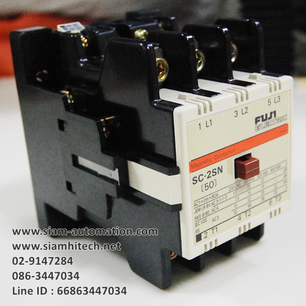 Magnetic Contactor ยี่ห้อ Fuji รุ่น SC-2SN (New)