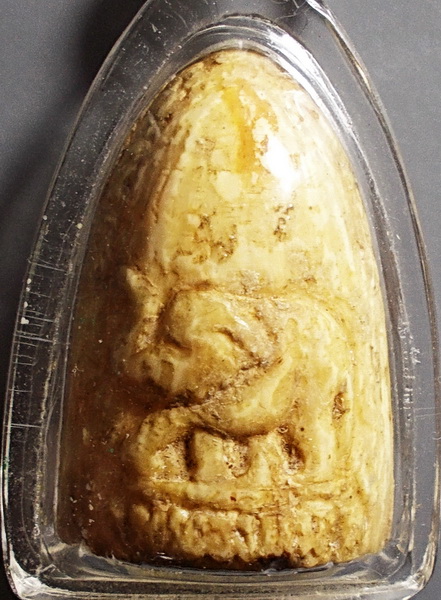 รูปเหมือนเกจิ เนื้อผงเก่าในเลี่ยมเดิม