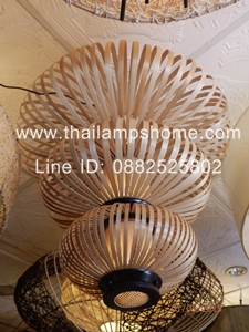 โคมไฟไม้ไผ่ (Bamboo Lamp)