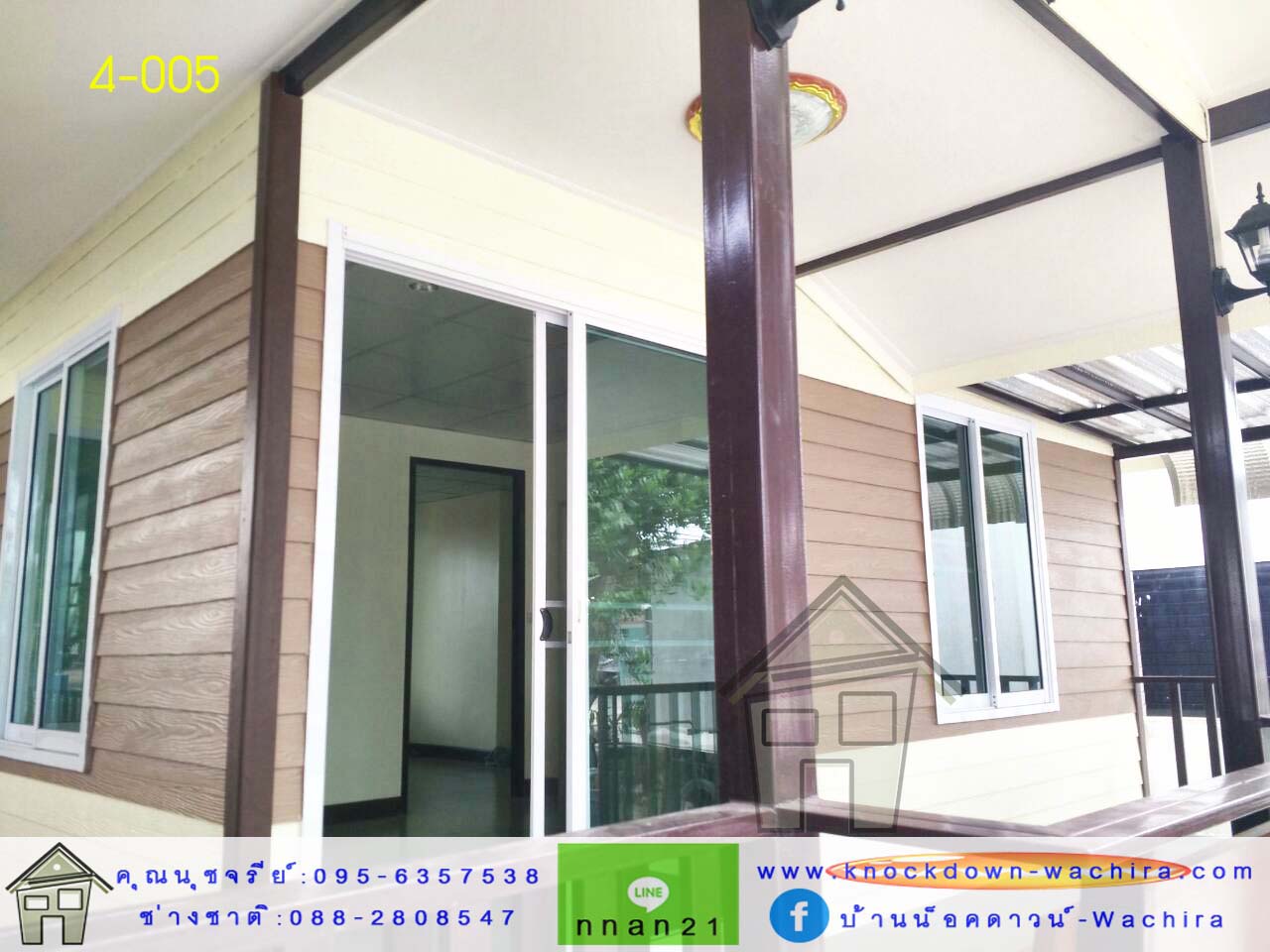 บ้านน็อคดาวน์ราคาถูก,บ้านสําเร็จรูป,บ้านไม้,บ้านน๊อกดาวน์,แบบบ้านน๊อกดาวน์,บ้านราคาถูก,knockdown-wachira
