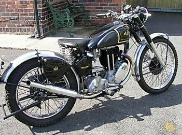 คู่มือซ่อม มอเตอร์ไซค์ AJS 350cc, 500cc ปี 1953 (EN)