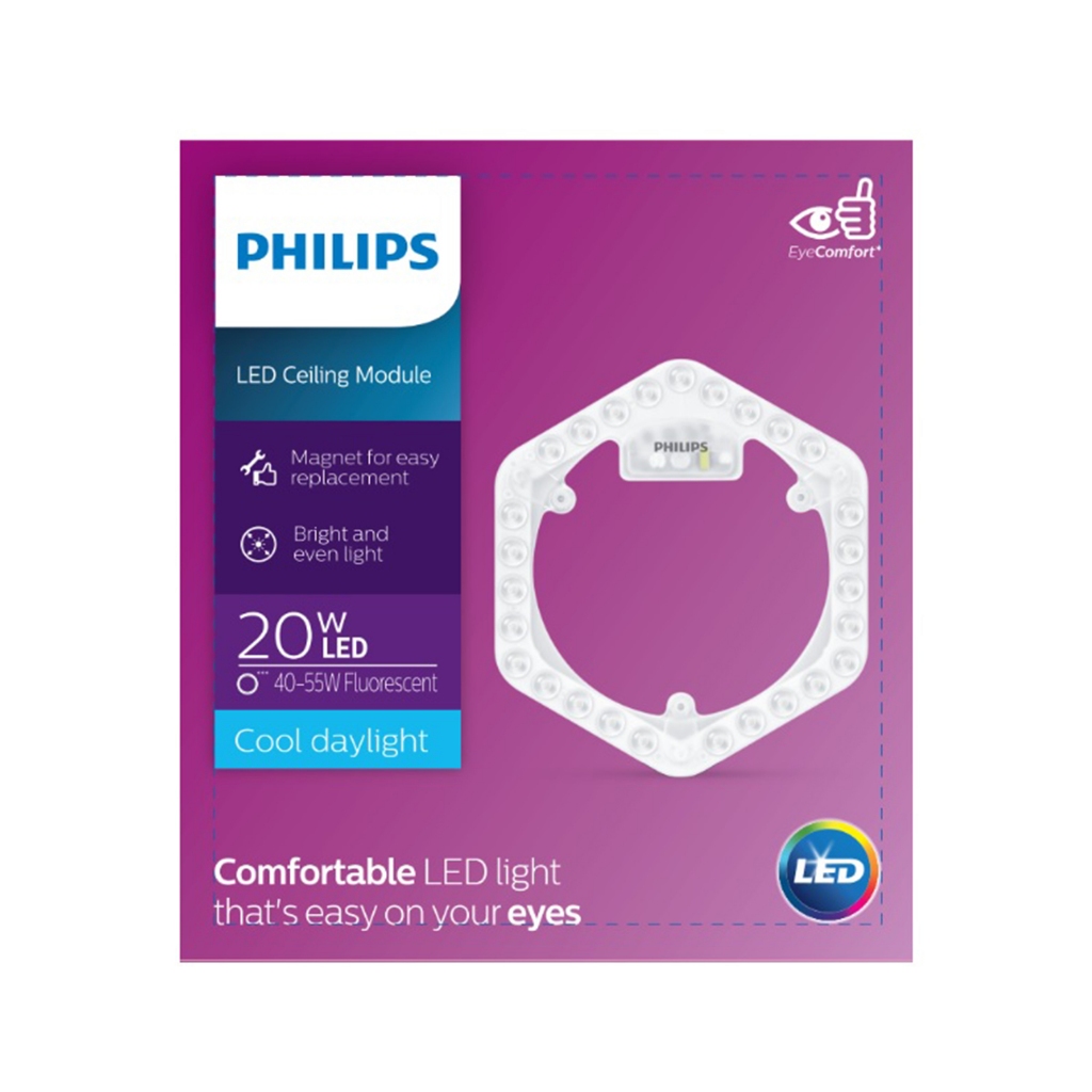 Philips LED Circular MOD แผงไฟ LED แบบกลม ขนาด 36W G3 865APR ฟิลิป