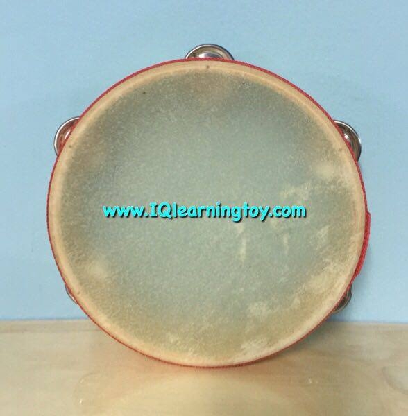 ทัมบูรินมีหน้ากลอง8นิ้ว (แทมบูริน Tambourine) กลองฉิ่ง เป็นเครื่องดนตรีแบบเคาะจังหวะ ให้เสียงดนตรีสดใส ร่าเริง สนุกสนาน ส่งฟรี