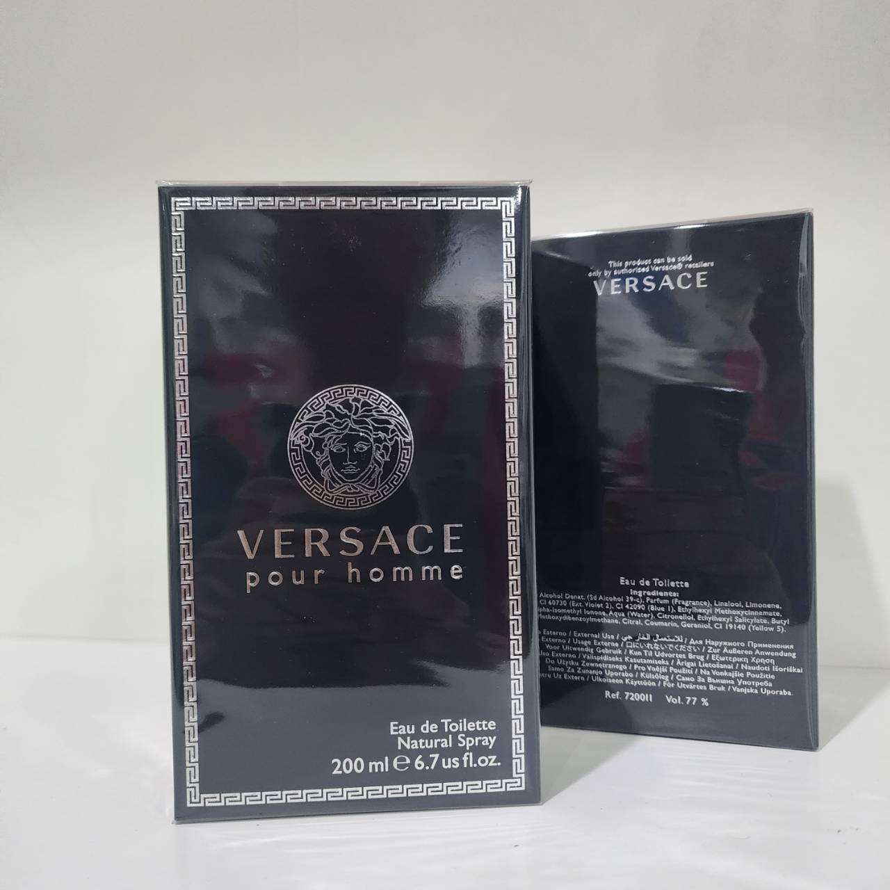 น้ำหอมแท้ Versace Pour Homme EDT 200ml กล่องซีล