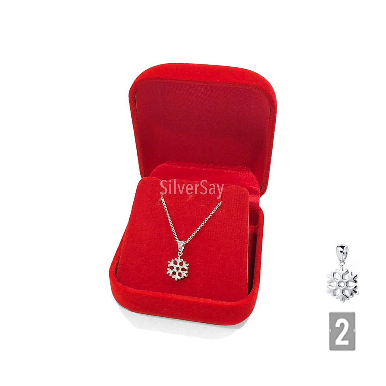 จี้เกล็ดหิมะ Snowflake 2/4