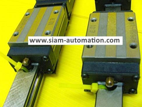 สไลด์ linear slide ยี่ห้อIKO รุ่น LWHD15 4บอล 4 รูน๊อต ยาว 80 cm (Used)