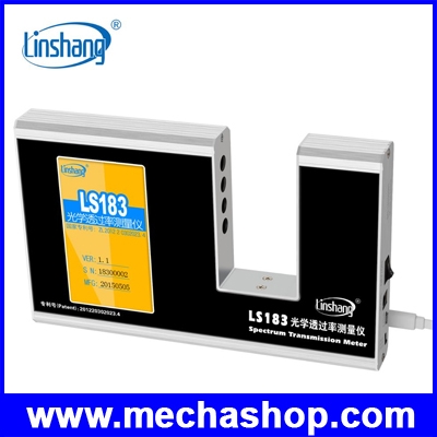 เครื่องวัดการกรองแสง เครื่องวัดฟิล์มกรองแสง มิเตอร์วัดกระจกกรองแสง Linshang LS183 Spectrum Transmission Meter UV IR Transmission Meter test film glass window tint
