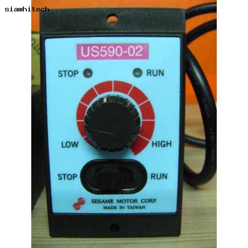 SPEED CONTROL MOTOR รุ่น M315-402 220V 15W/GEAR HEAD 3GN50K/กล่องสปีดคอนโทรล (ของใหม่)