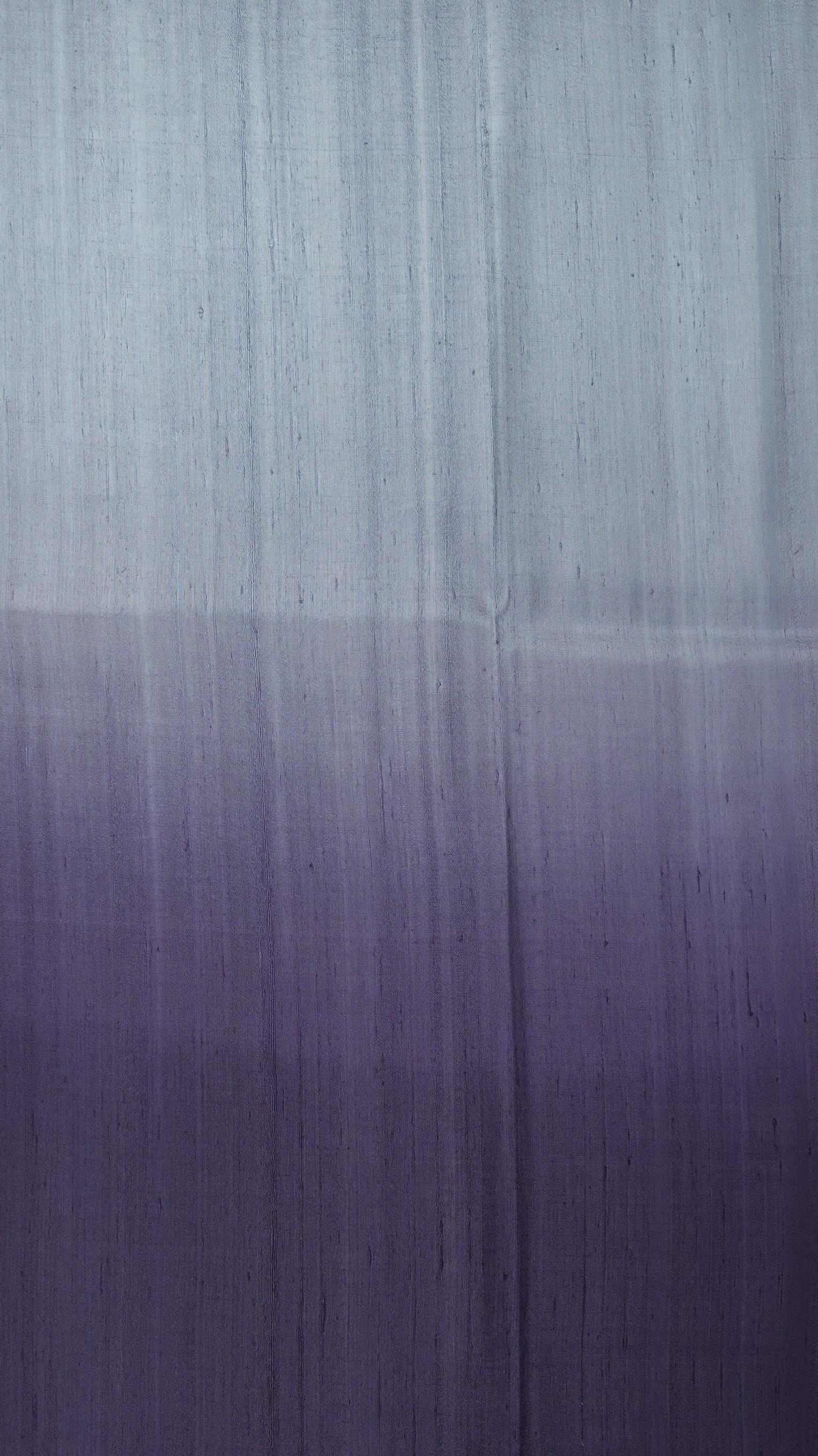 ผ้าไหมย้อมสไลด์สี ไหมบ้านทอมือ 2ตะกอ สีเทา-สีม่วง เลือกขนาด รหัส BT-TT-02246853